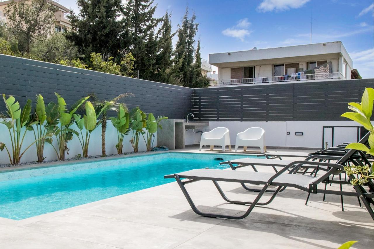 Pool Voula Apartment Close To Kavouri Beach By Cielo Homes Atenas Exterior foto